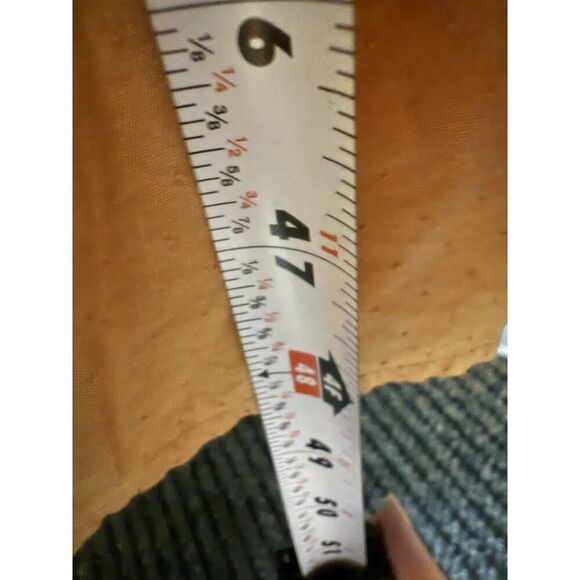 Lulus Present Moment Light Orange Bow Front Tiered Maxi Dress Small - Picture 14 of 15